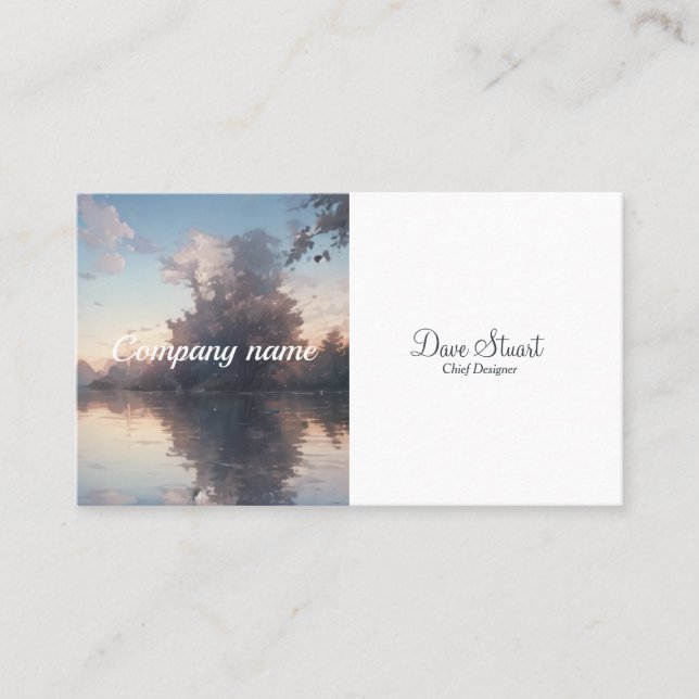 Name Cards Classical design (Front)