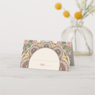 Name Cards Wedding Table Vintage