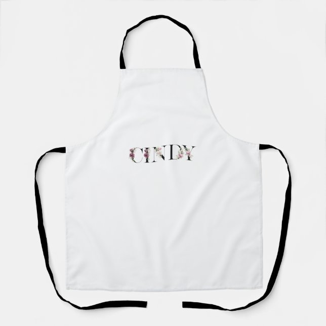 Name Cindy Apron (Front)