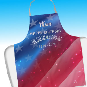 Name    Colorful Happy Birthday America Apron