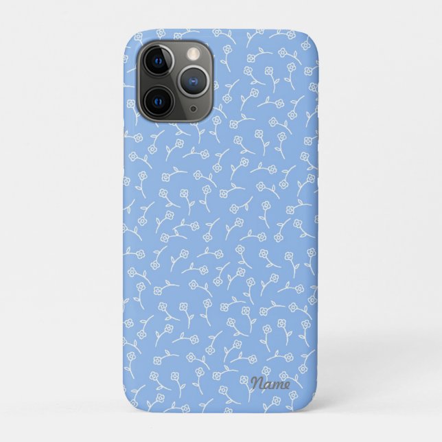 Name Custom Evening Wear (Blue) Case-Mate iPhone C Case (Back)