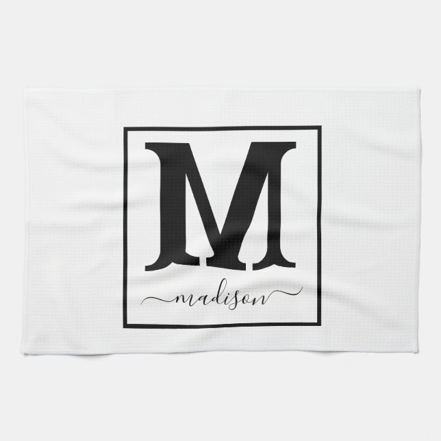 Name Custom Kitchen Towels Gift (Horizontal)