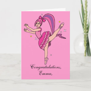 Name Customizable Recital Congratulations! Card
