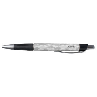 Name Customization Camo White Pen