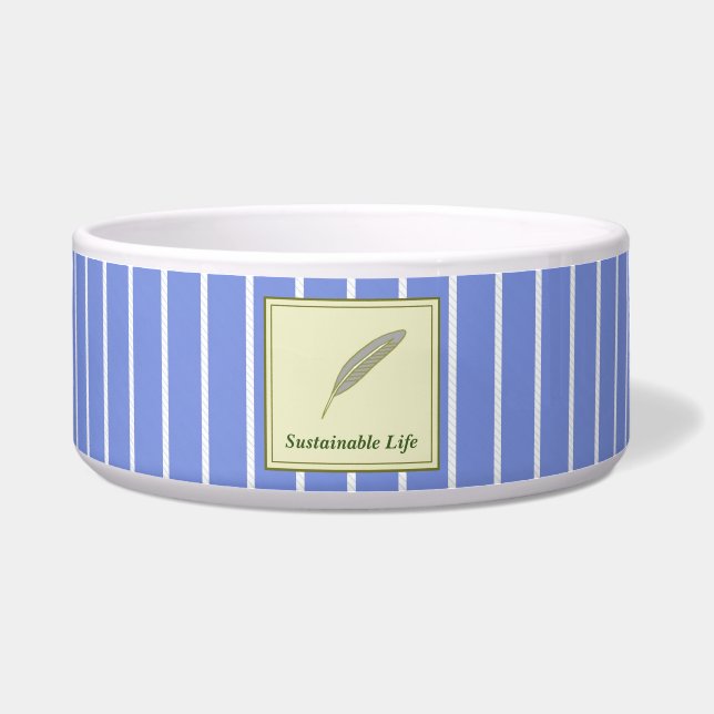 Name customization Sustainable Life blue (Front)