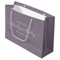 Name Date Purple Birthday
