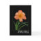 name day greeting card with daylily