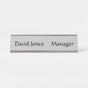 Name Desk Plate Desk Name Plate