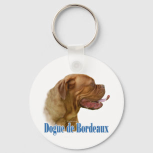 Name Dogue de Bordeaux Keychain