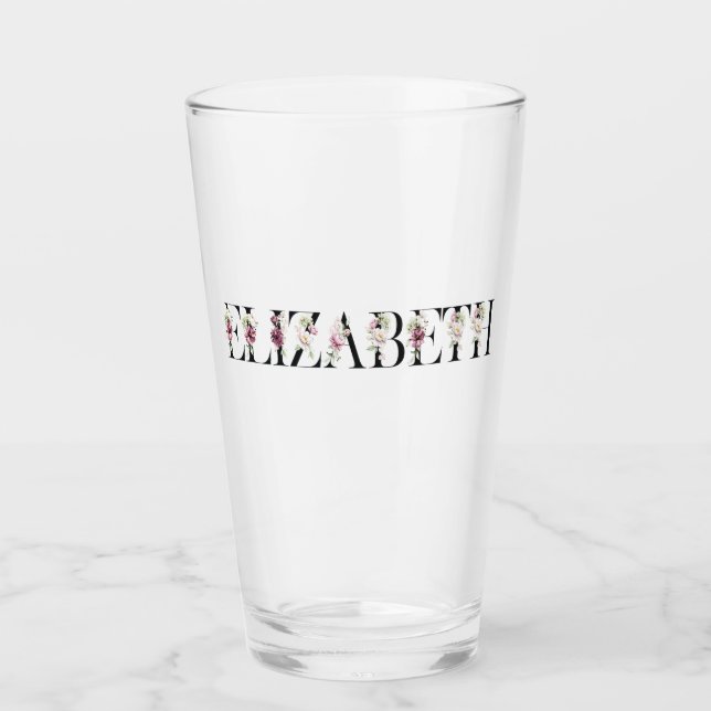 Name Elizabeth Glass (Front)