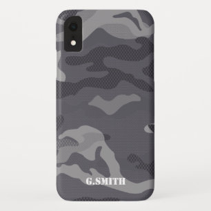 Name   Grey Texture Camouflage Pattern Camo your iPhone XR Case