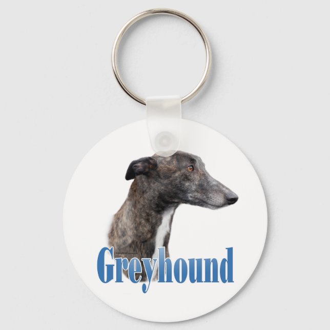 Name Greyhound  Keychain (Front)
