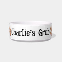 'Name Grub' & Pet Dog Treat, Personalized