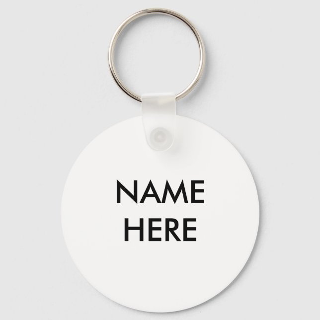 Name Here Keychain (Front)