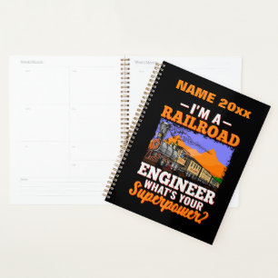 Name I'm Railroad Engineer What's Your Superpower? Planner