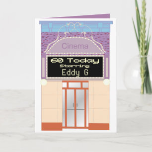 Name In Lights Customisable Card