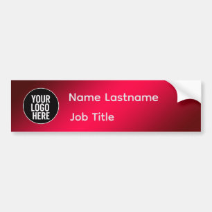 Name Job Title Sticker