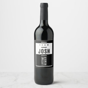 Name Josh Wine Label