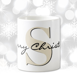 Name, June Pearl Birthstone   Merry Christmas Coffee Mug