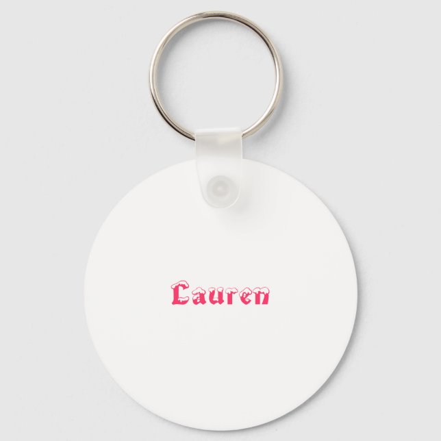 Name Keychain (Front)