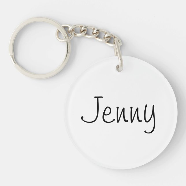 name keychains (Front)