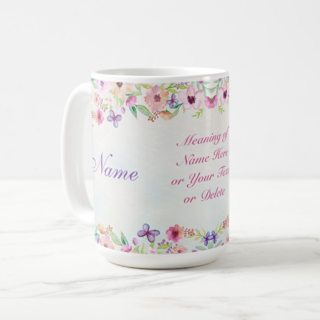 Name Meaning Gifts, Name Meaning Mugs  (Front Left)