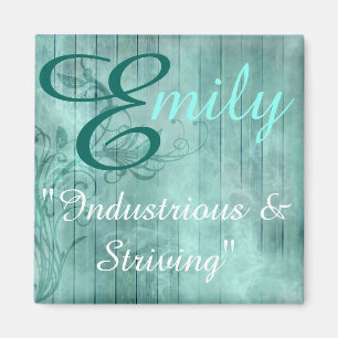 Name Meaning Magnet, Emily Magnet