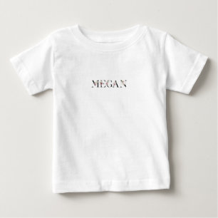 Name Megan Baby T-Shirt