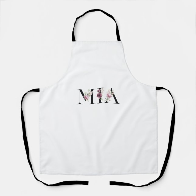 Name Mia Apron (Front)