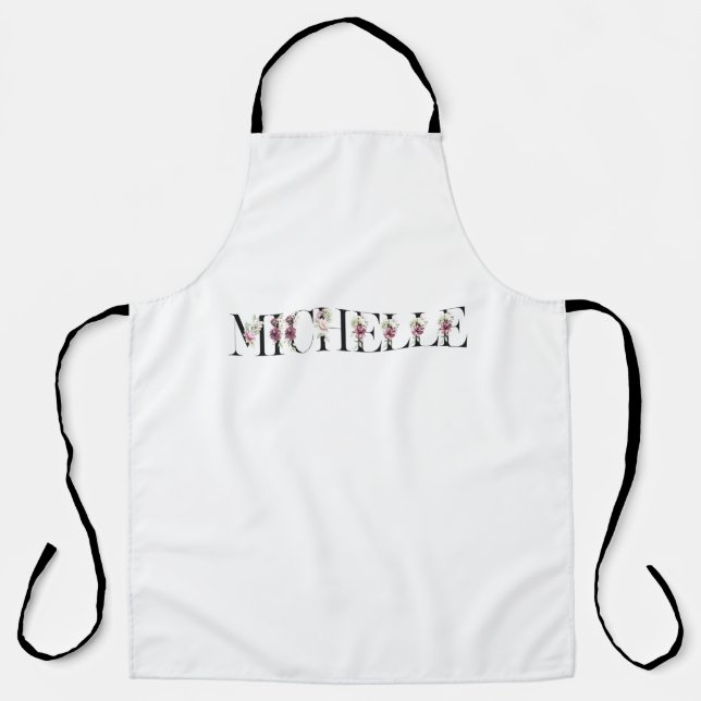 Name Michelle. Apron (Front)