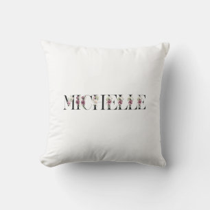 Name Michelle. Throw Pillow