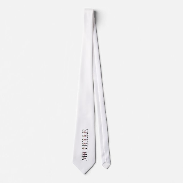 Name Michelle. Tie (Front)