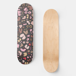 Name neutral breast pattern skateboard