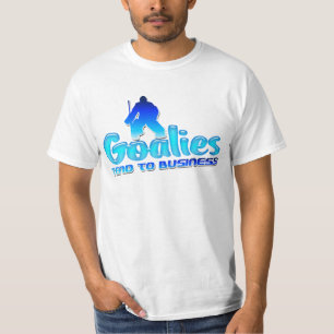 Name & Number Back Print Hockey Goalie Shirsey T-Shirt