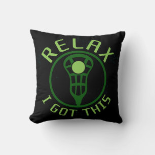 Name & Number Print Custom Lacrosse ReLAX Pillow