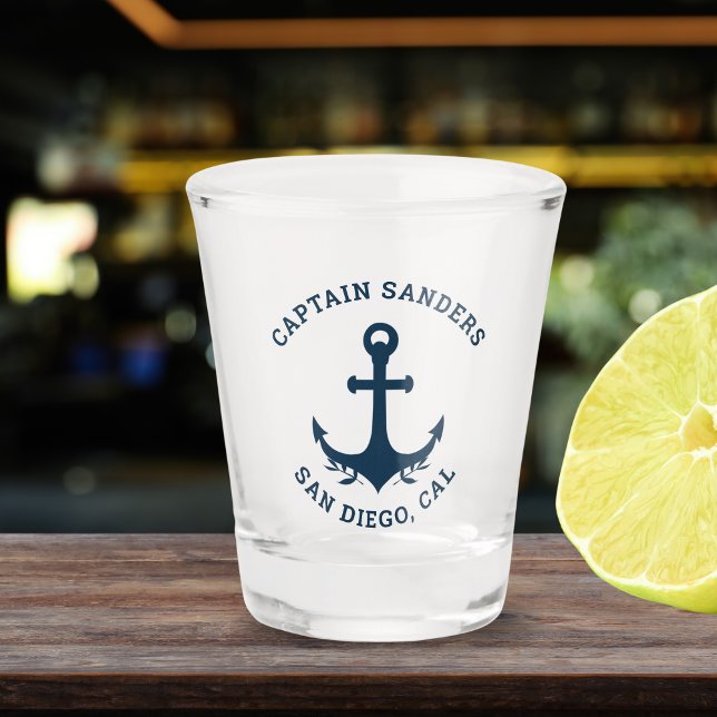 Name of Captain Blue's Ship Shot Glass (Creator Uploaded)