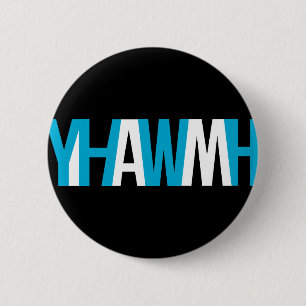 Name of God - YHWH "I AM" 2 Inch Round Button