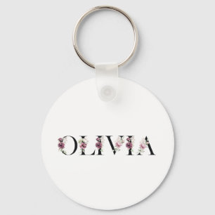 Name Olivia Keychain