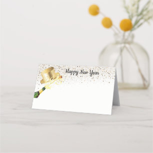 Name Place Card-Happy New Year Card