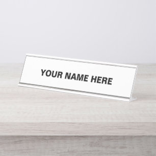 Name Plate