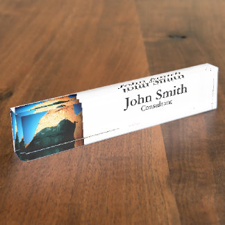 Name Plate - "Petroglyph" series