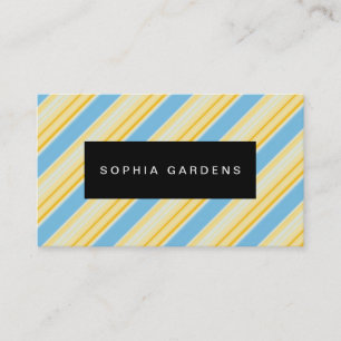 Name Plate - Stripes 310515 (2) Business Card