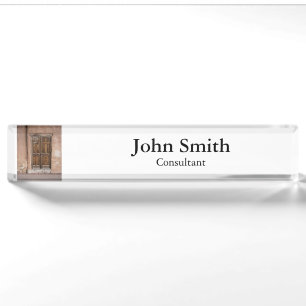 Name Plate - "The Door" series - Customize