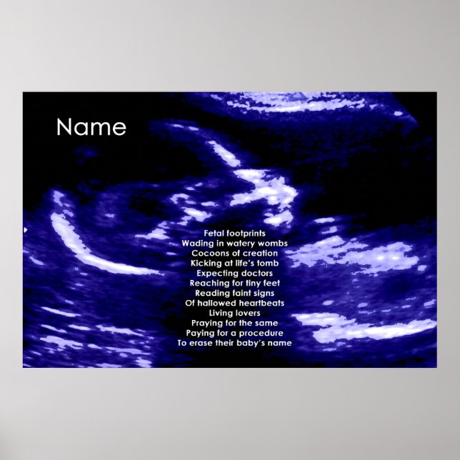 Name Poster (Front)