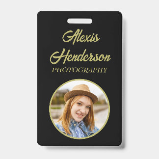 Name/ Profession/ Personal Photo Badge