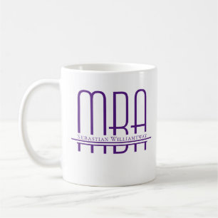 Name Purple MBA Coffee Mug