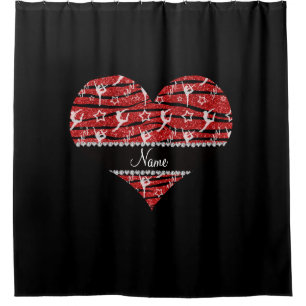Name red gymnastics glitter zebra stripes