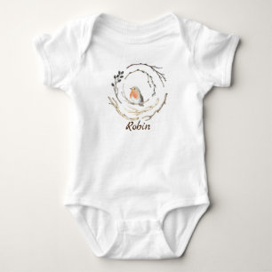 Name Robin Sparrow Bird Birds baby Custom shirt
