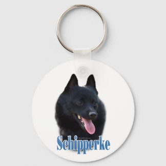 Name Schipperke  Keychain