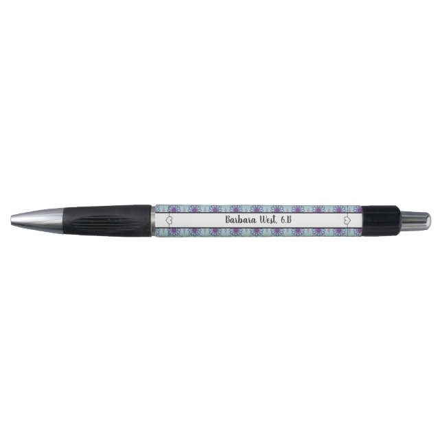 Name School Heart Ball Pen (Front)